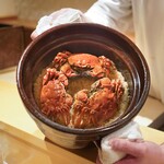 銀座 しのはら - 上海蟹ごはん