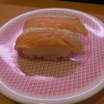 かっぱ寿司 - 焼サーモン、105円