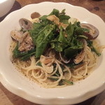 天 - 浅利とルッコラのスパゲティ