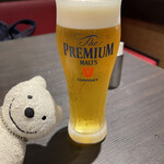 五味八珍 - グラスビール a glass of Beer at Gomihatchin, Shizuoka Parche！♪☆(*^o^*)