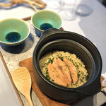 RiVi - 8.秋鮭炊き込みご飯 提供時