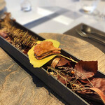 RiVi - 2品目.サブレ 中にフォアグラムース イチジクペースト