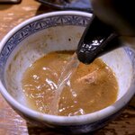 三田製麺所 - 割りスープ　2021.12.2
