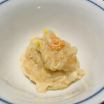 日本料理FUJI - ②【凌ぎ】
            渡蟹の飯蒸し、渡蟹のお出汁