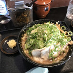 無鉄砲しゃばとん - 豚そば上から＋ニンニク多め