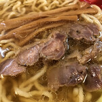 仙台中華そば 銘店嘉一 - コリコリの鶏チャーシュー