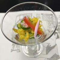 川越 いちのや - 酢の物　柔らかい酢の具合で食べやすい