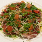 リストランテ アントン - 鰹のカルパッチョ（５２５円）