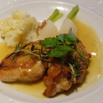 リストランテ アントン - 若鶏の白ワイン風味