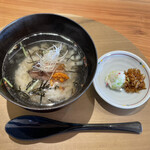 湖里庵 - 鮒寿司の出汁茶漬け
