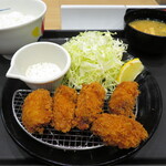 Matsuya - カキフライ定食 790円