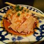 陳麻婆豆腐 - 蒸し鶏の葱生姜ソース