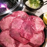 炭火焼肉ハマン - ネギ塩タン