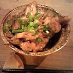 蛤覚 - お通し「アラ煮」