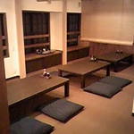 蛤覚 - 二階の座卓