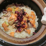 Kappou Iimori - お食事は鮭の炊き込みご飯