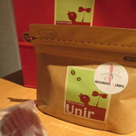 Unir - マドレーヌと珈琲豆（コロンビア）を購入