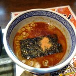 三田製麺所 - ぬるいつけ汁