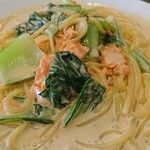 豚のひととき - モチモチパスタ 麺アップ！