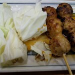 やきとり鳥かつ - つくね。