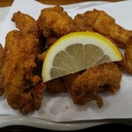 やきとり鳥かつ - なんこつ唐揚げ。旨し。