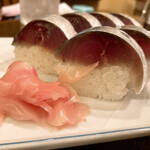 竹うち - 安定の鯖寿司と…