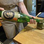 手打ち蕎麦・鮨 いまふく - 京都丹後久美浜昇る玉川（純米吟醸）は冷で