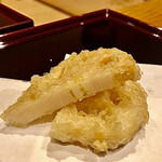 天ぷら たけうち - 白石蓮根