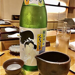 天ぷら たけうち - くどき上手 純米吟醸