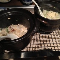 まりも亭 - 鯛めし1980円＆ほたてﾊﾞﾀｰの釜飯1980円