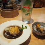 焼売酒場 マッコイ - アワビのオイスター煮込み（580円）