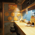 Shuumai Sakaba Makkoi - 店内（カウンター席）