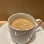 銀座 大石 - 最後はコーヒー紅茶ハーブティーなどから選べます。今日もご馳走様でしたぁあ♡