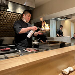 銀座 大石 - さらにボーボーして