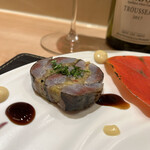 銀座 大石 - なんとなんと、秋刀魚！！まだ頂けるとは(；▽；)うんまあ♡