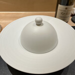 銀座 大石 - いつも思うけどチャオズの頭みたいだよねドラゴンボールのね