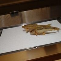 京都祇園 天ぷら圓堂 大丸心斎橋店 - もろこ