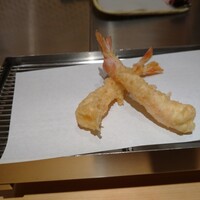 京都祇園 天ぷら圓堂 大丸心斎橋店 - 車海老