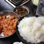 空 - 2012.12.15(土)23時15分 ホソとテッチャン！ご飯べちゃべちゃ(*_*)