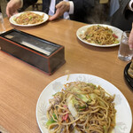 新華園 - 皿うどん×3♪