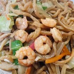 新華園 - エビ〜♪