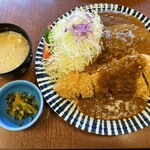 清水屋 - ロースカツカレー定食
