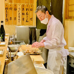 日本橋 蕎ノ字 - ◎人柄も優しい鈴木大将。