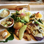 咲くカフェ - 満足感のある量でした