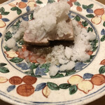 丸太町やんがす - 白いパウダーは　大根！　冷たい