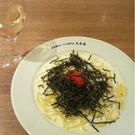 自家製生パスタ専門店 木本屋 - ホタテのクリームパスタ