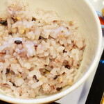 華楽 - 【2021.12】ランチ(税込1,200円)のご飯(23穀米)