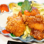 華楽 - 【2021.12】ランチ(税込1,200円)のメイン(お肉料理)