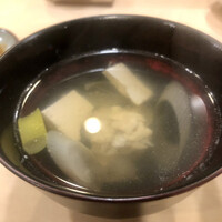 鮨処もり山 - お吸い物