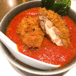 Porker - チーズメンチカツトマトソース